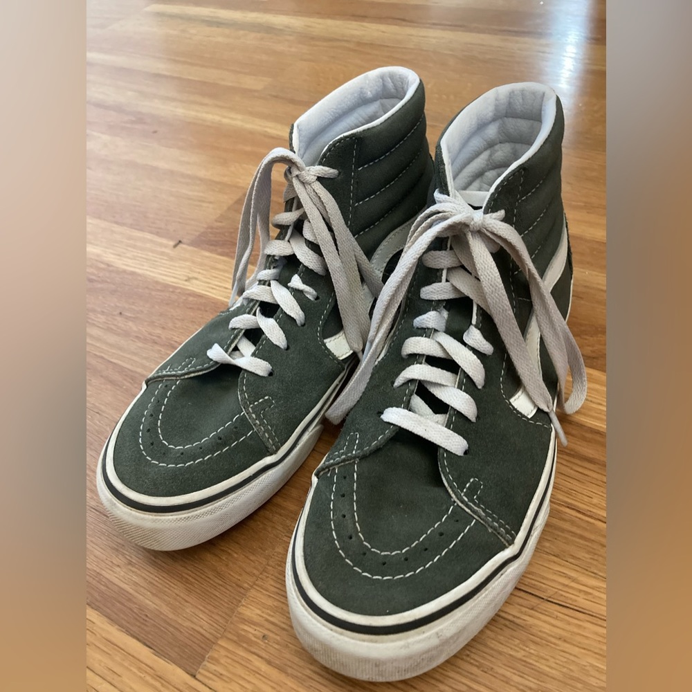 Sage green vans